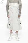 BORIS BIDJAN SABERI Apron WORKER1 F1603D Light Grey
